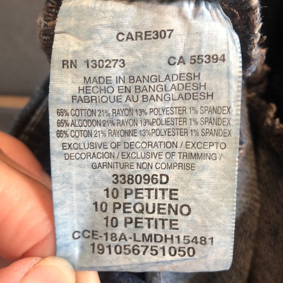 Lee slimming fit Jean capris 10P - Picture 4 of 6